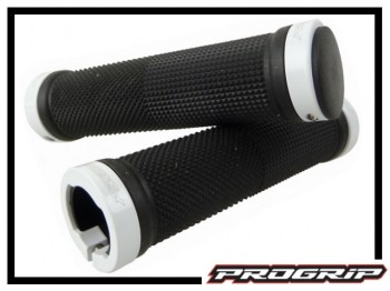 Lenkergriffe Progrip Lock-On - weiß