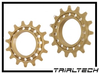 Schraubritzel Trialtech Sport 15 Z. Aluminium