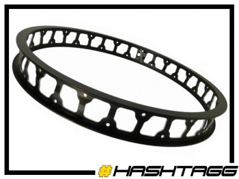 HR-Felge 19" Hashtagg 47mm (32 Loch) - schwarz