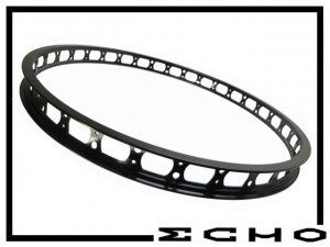 HR-Felge 24" Echo SL 45mm (32 Loch) - schwarz
