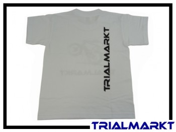 T-Shirt Trialmarkt Kids - White 7/8 Jahre