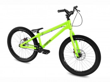 Bike 24" Inspired Flow - neongrün Avid BB5 disc - mechanisch