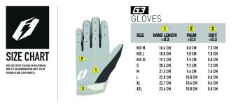 Kinderhandschuhe Jitsie G3 Core Kid - schwarz Kids XL