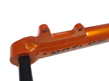 Gabel Extention Edith 24" disc tapered - orange