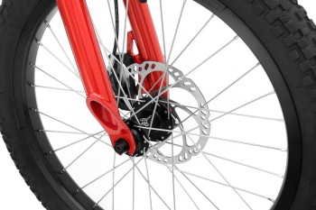 Bike 20" Inspired Flow Kids - rot metallic Avid BB5 disc - mechanisch