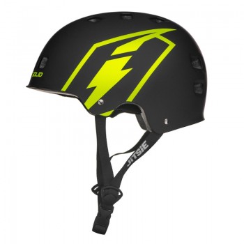 Helm Jitsie C3 Solid - schwarz/gelb L
