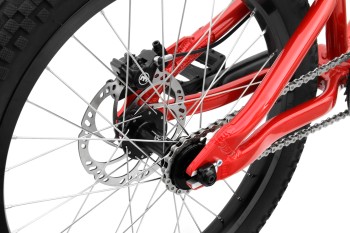 Bike 20" Inspired Flow Kids - rot metallic Avid BB5 disc - mechanisch