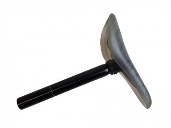 Sattel mit Stütze Velo - Kunststoff