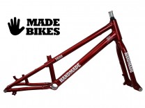 Rahmen-Kit 24" Handmade Bikes - candy rot