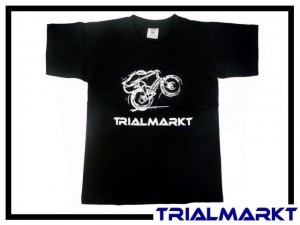 T-Shirt Trialmarkt Kids - Black 3/4 Jahre