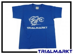 T-Shirt Trialmarkt Kids - Royal Blue 3/4 Jahre