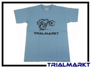 T-Shirt Trialmarkt Kids - Sky Blue 5/6 Jahre