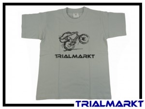 T-Shirt Trialmarkt Kids - Pacific Grey 3/4 Jahre