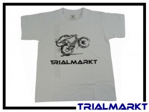 T-Shirt Trialmarkt Kids - White 7/8 Jahre