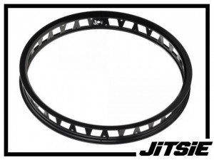 HR-Felge 19" Jitsie Single Wall 48mm (32 Loch) - schwarz