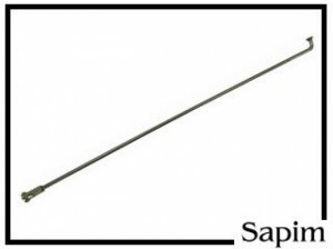 Speiche Sapim Leader 20" silber 186mm