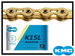 Kette KMC K1SL - narrow - gold