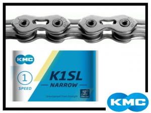 Kette KMC K1SL - narrow - silber