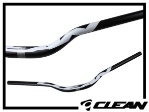Lenker Clean Riser Aluminium 72cm / 103mm - schwarz