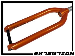 Gabel Extention Edith 24" disc tapered - orange