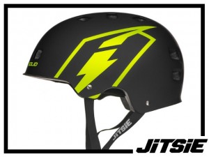 Helm Jitsie C3 Solid - schwarz/gelb