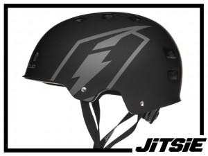 Helm Jitsie C3 Solid - schwarz/grau L