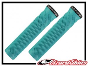 Lenkergriffe Lizard Skins Danny MacAskill Lock-On teal