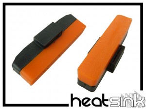 Bremsbeläge Heatsink - orange