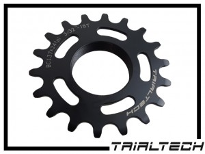 Schraubritzel Trialtech 18 Z. - schwarz
