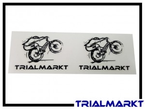 Rahmenaufkleber Trialmarkt Logo - groß