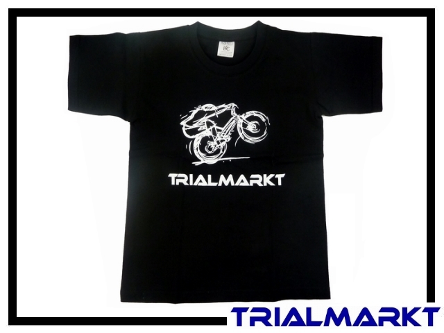 T-Shirt Trialmarkt Kids - Black 5/6 Jahre