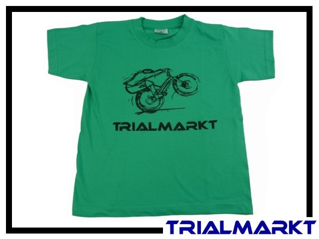 T-Shirt Trialmarkt Kids - Pacific Green 7/8 Jahre
