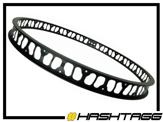 HR-Felge 26" Hashtagg 47mm (32 Loch) - schwarz