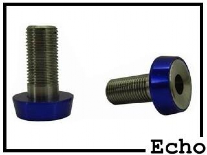Achs-Schrauben Echo 10mm - Edelstahl blau