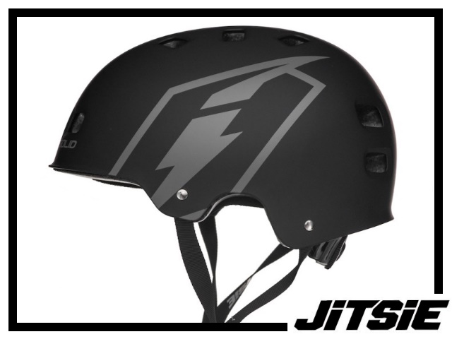 Helm Jitsie C3 Solid - schwarz/grau M